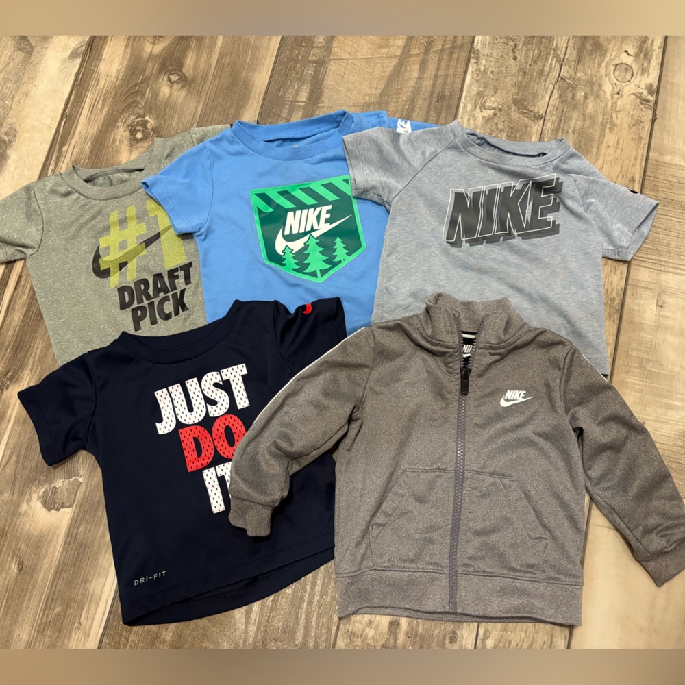 Nike Shirt and Jacket Bundle Size 12 Months